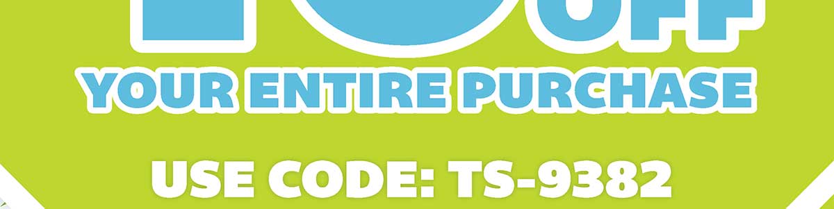 Spring Sale! 10% Off Your Entire Purchase
