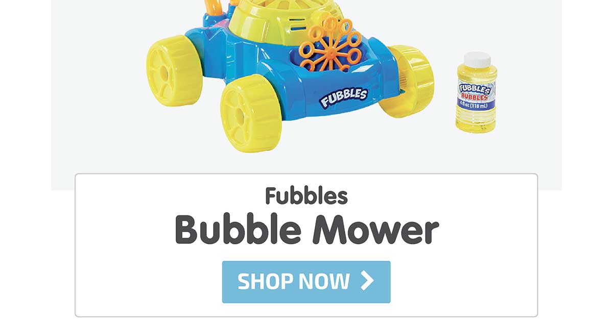 Fubbles Bubble Mower - Shop Now
