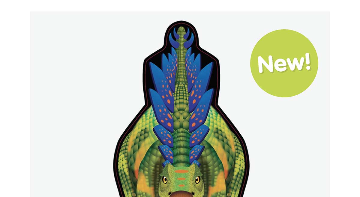 DinoSoars DLX Nylon Kite - Stegosaurus