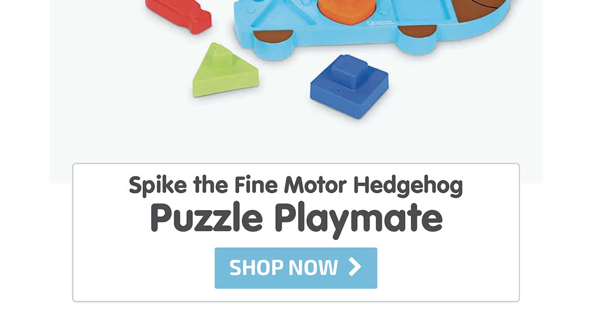 Spike the Fine Motor Hedgehog Puzzle Playmate - Shop Now