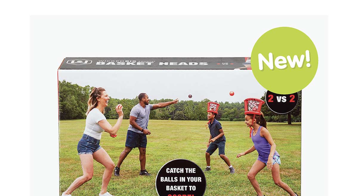 Wicked Big Sports Basket Heads