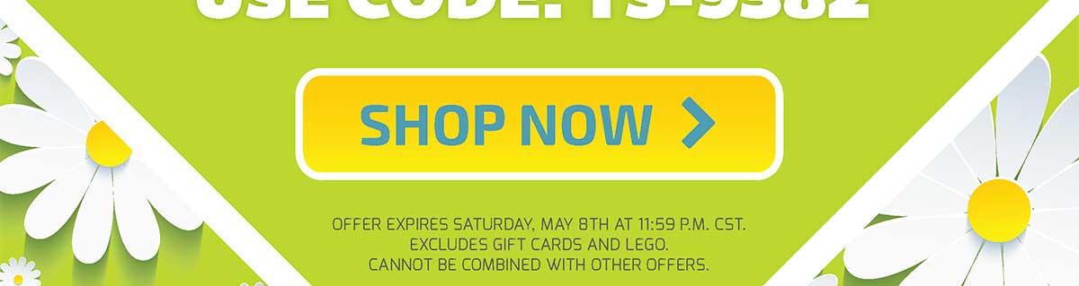 Spring Sale! 10% Off Your Entire Purchase
