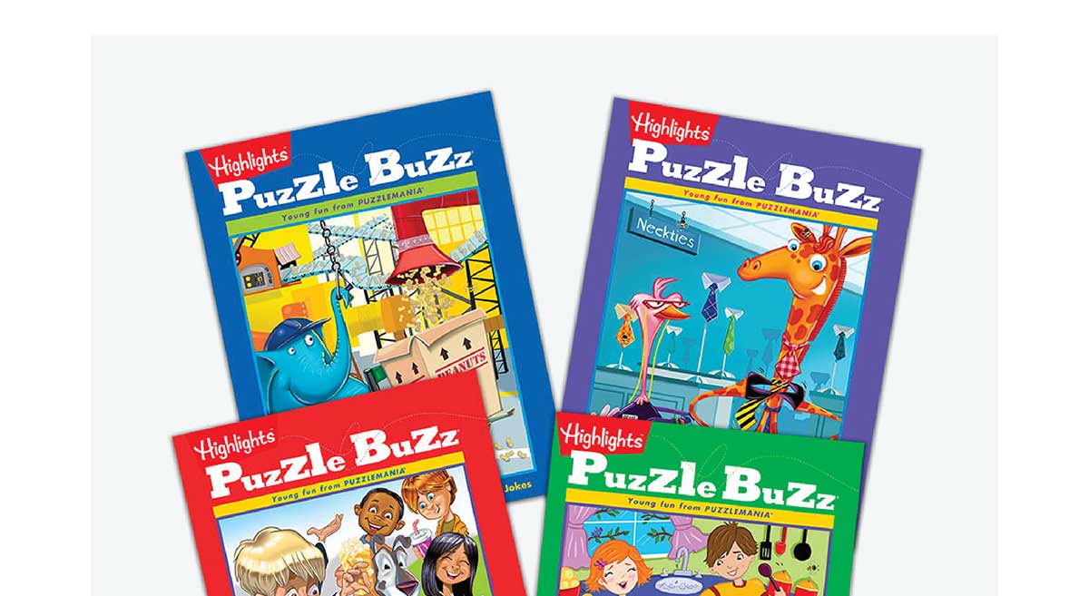 Highlights Puzzle Buzz - Set of 4