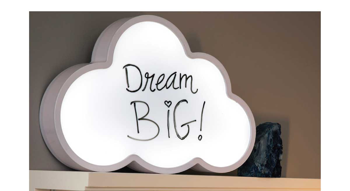 Write It & Light It! Cloud Message Board