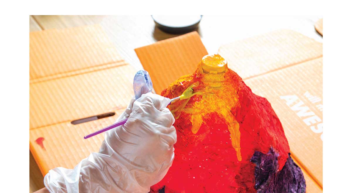 Surprise Ride - Build & Paint a Volcano Science Kit
