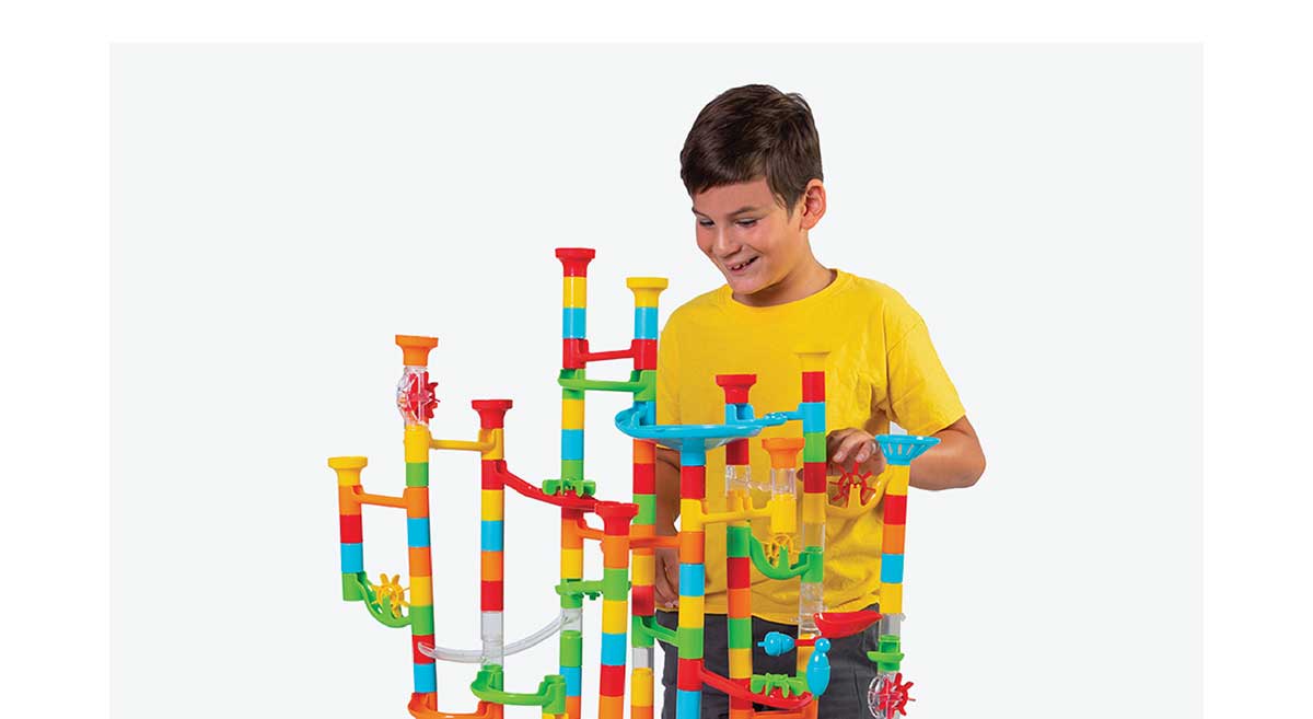 200pc Mega Marble Run Marathon