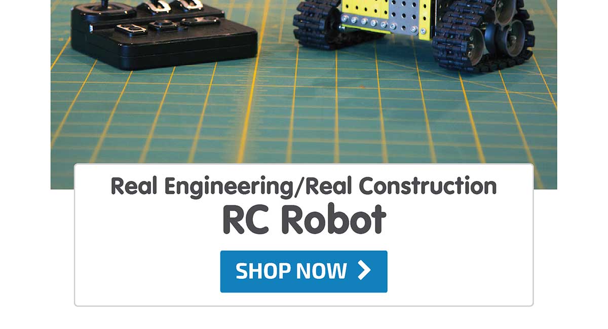 Real Engineering/Real Construction: RC Robot - Shop Now