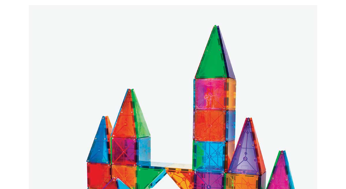 Magna-Tiles Clear Colors 100pc Set