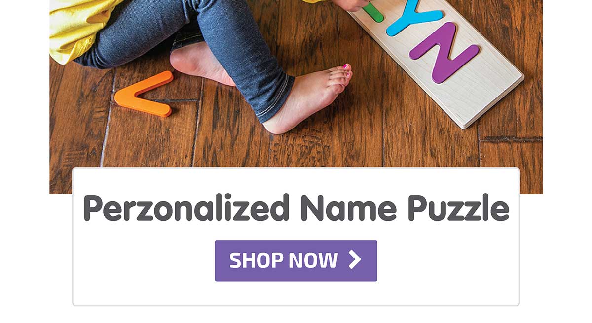 Personalized Name Puzzle - Shop Now