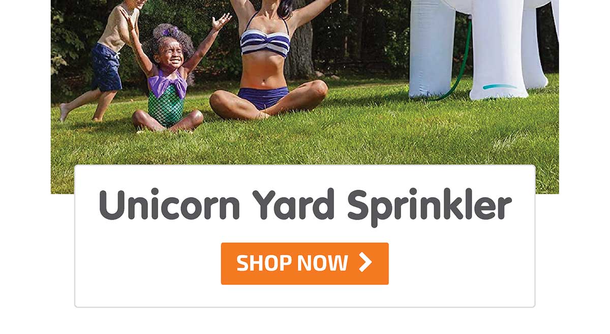 Unicorn Yard Sprinkler - Shop Now