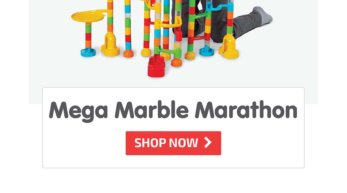 200pc Mega Marble Run Marathon - Shop Now