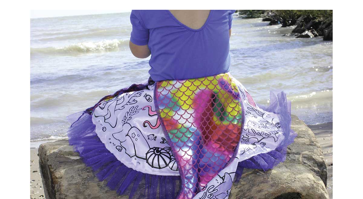Color-a-Skirt Mermaid