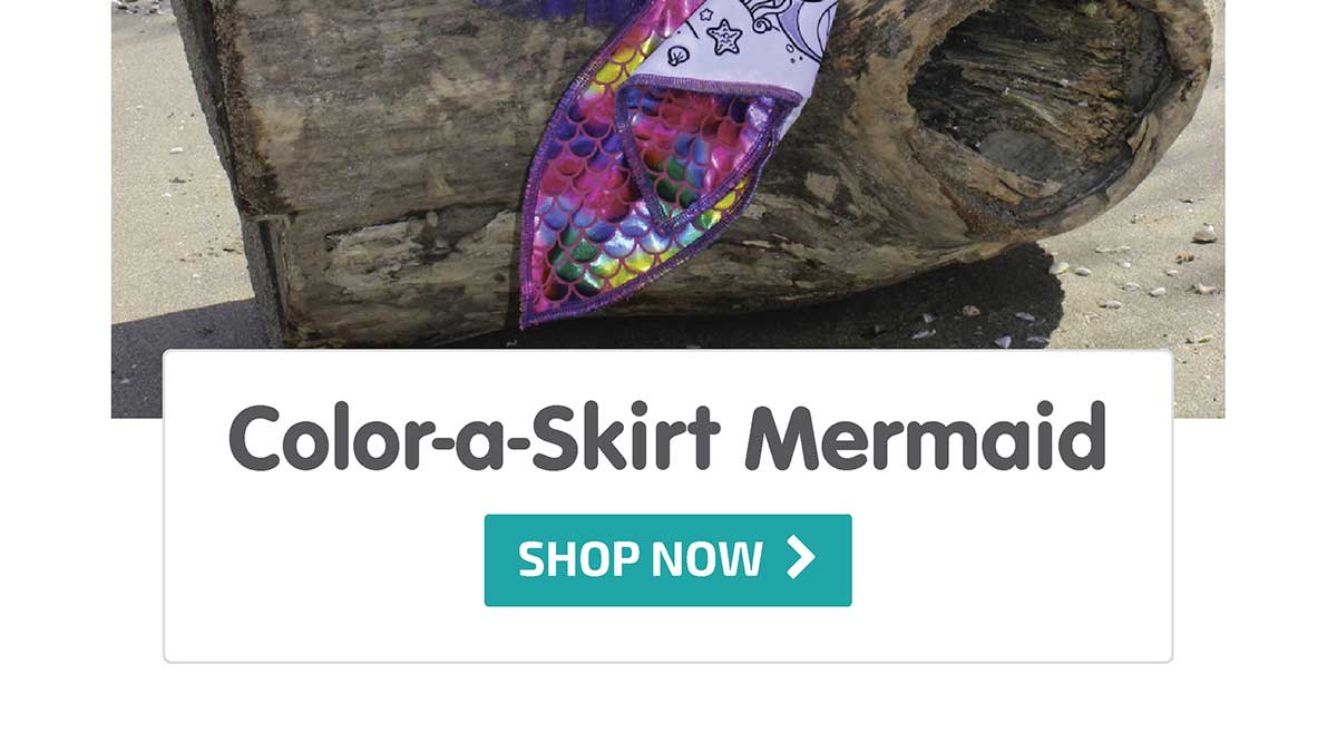 Color-a-Skirt Mermaid - Shop Now