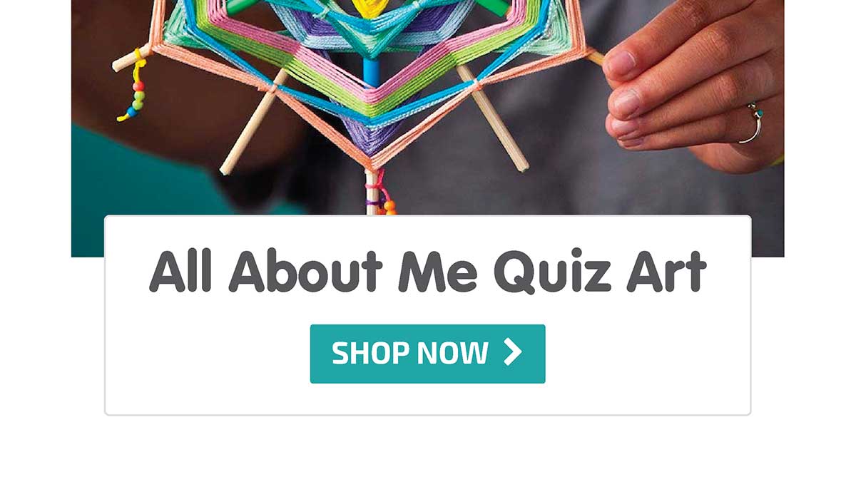 All About Me Quiz Art - Shop Now