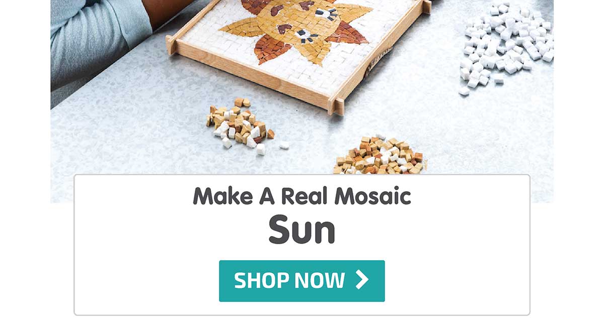 Make A Real Mosaic - Sun - Shop Now