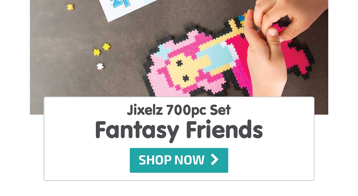 Jixelz 700pc Set - Fantasy Friends - Shop Now