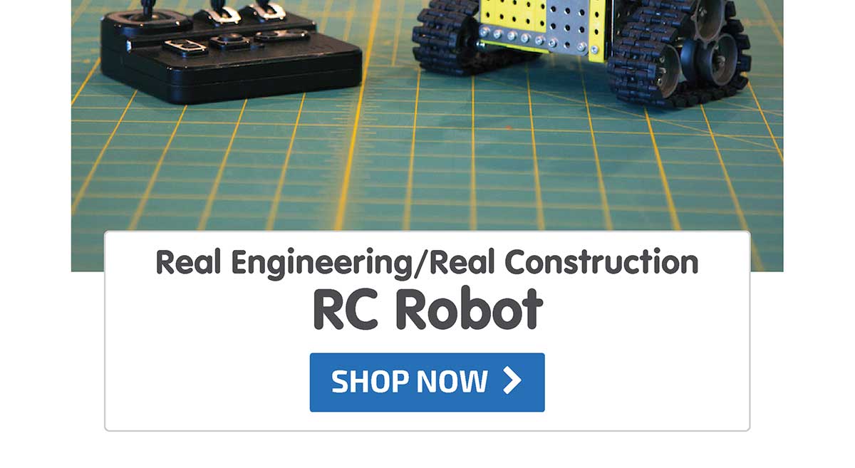 Real Engineering/Real Construction: RC Robot - Shop Now
