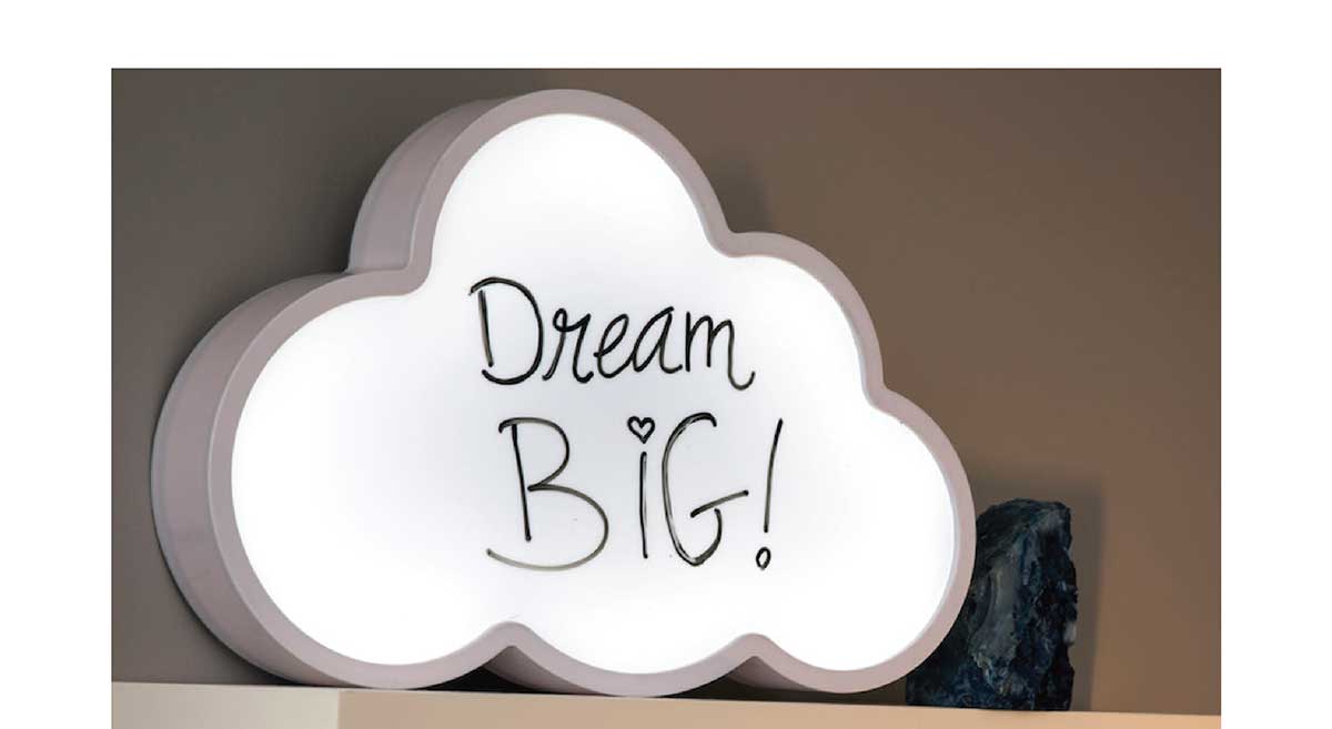 Write It & Light It! Cloud Message Board