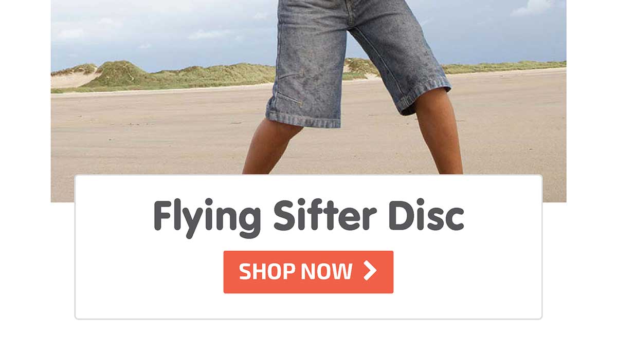Flying Sifter Disc - Shop Now