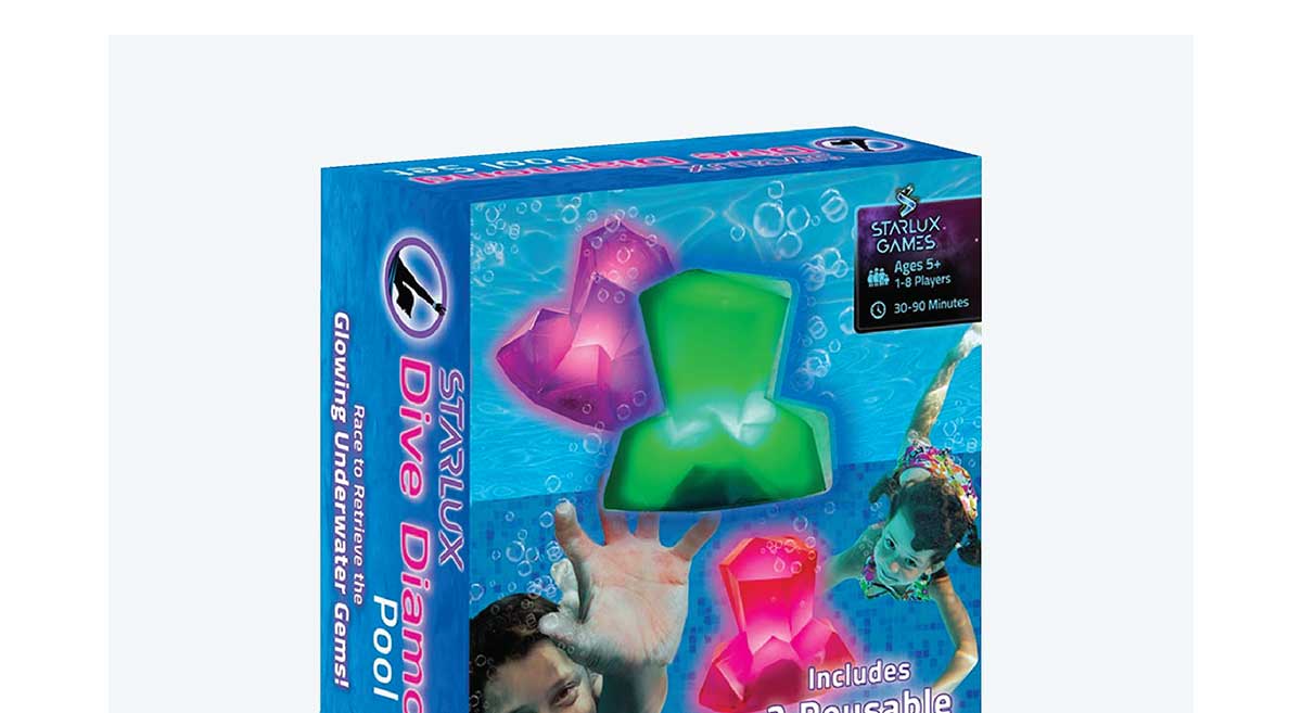 Light-Up Dive Diamond Pool Set
