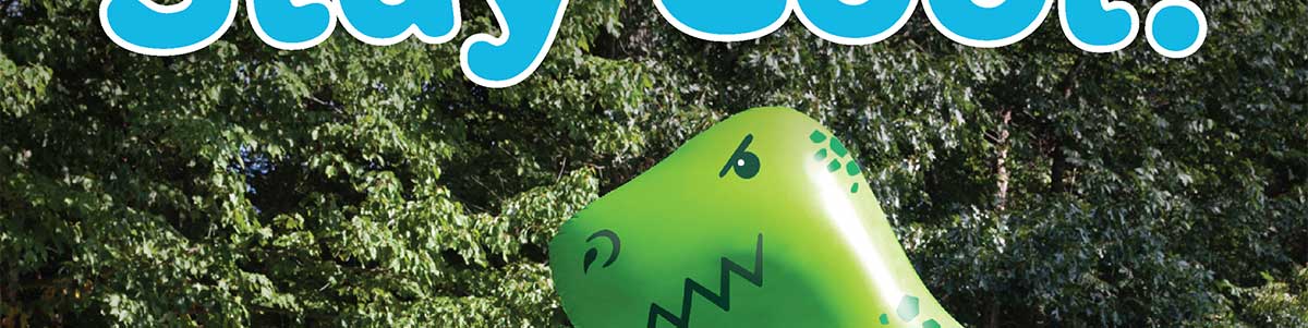 Giant Dinosaur Yard Sprinkler