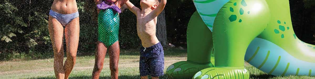 Giant Dinosaur Yard Sprinkler - Shop Now