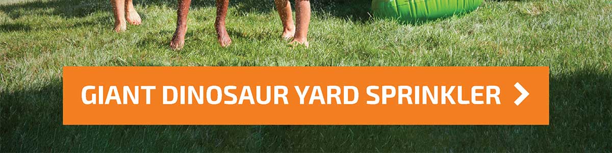 Giant Dinosaur Yard Sprinkler - Shop Now