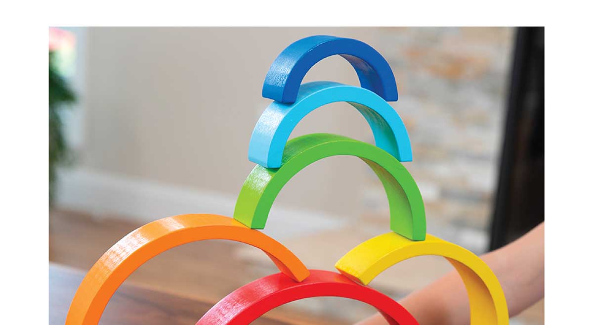 Rainbow Arches Stack and Play