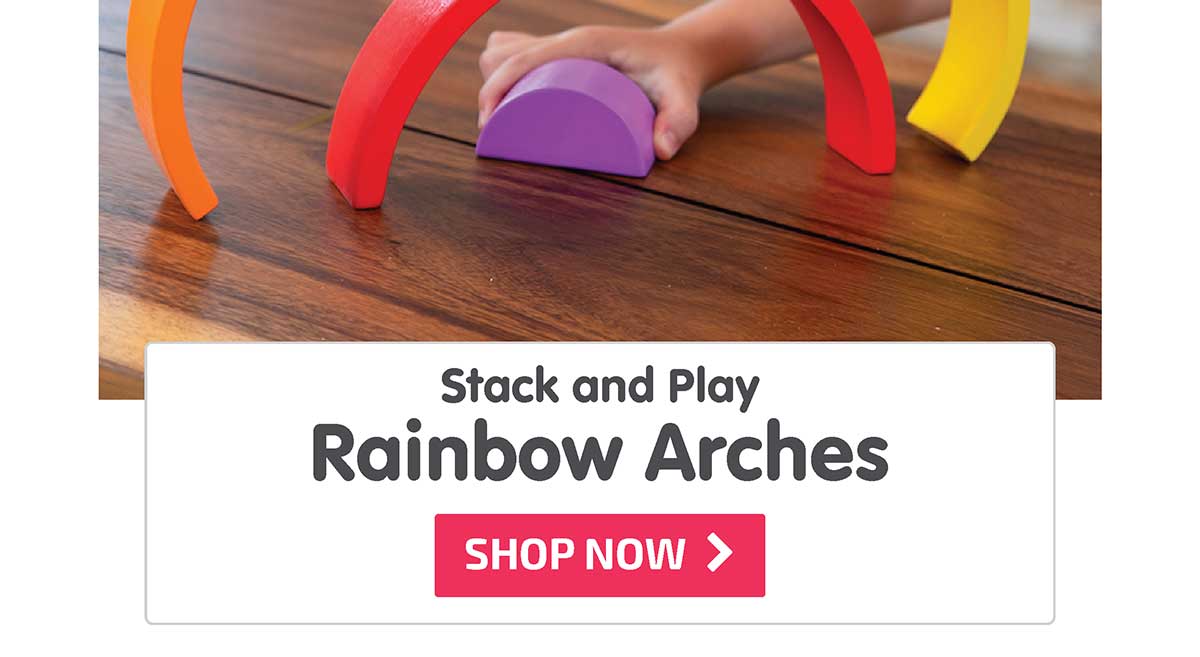 Rainbow Arches Stack and Play - Shop Now