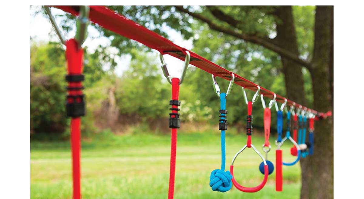Slackers NinjaLine 36 Ft. Pro & Intro Combo Kit with 10 Obstacles