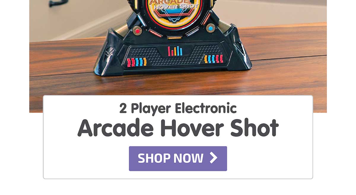 2 Player Electronic Arcade Hover Shot - Shop Now
