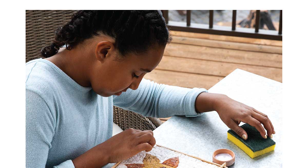Make A Real Mosaic - Sun