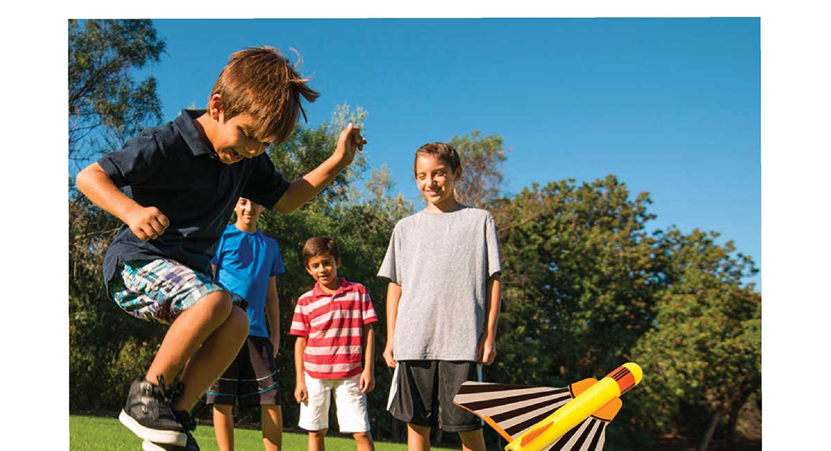 Stomp Rocket Stunt Planes