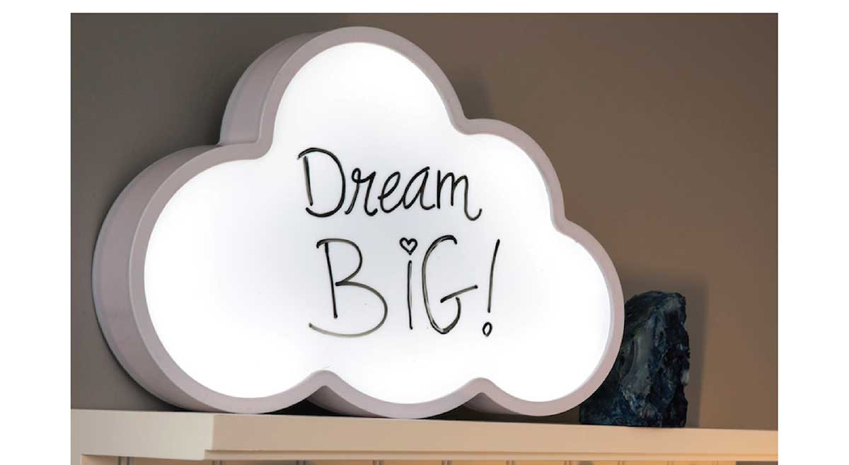 Write It & Light It! Cloud Message Board