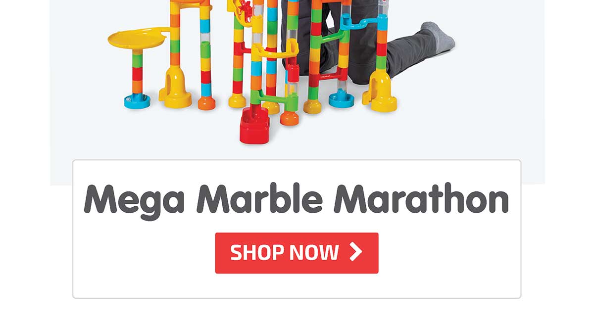 200pc Mega Marble Run Marathon - Shop Now
