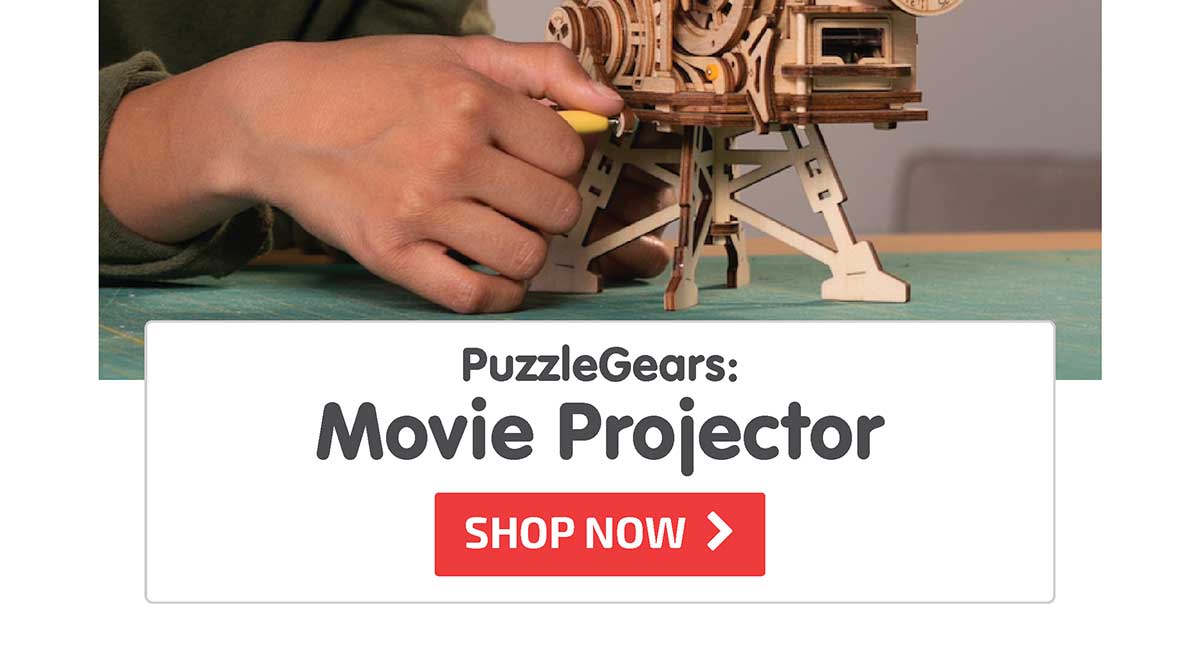 PuzzleGears: Movie Projector - Shop Now