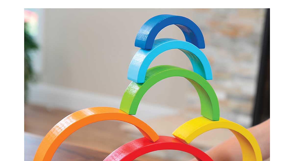 Rainbow Arches Stack and Play