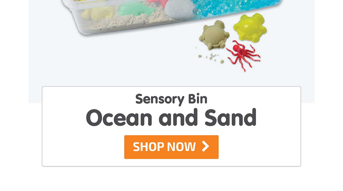 Sensory Bin Ocean and Sand - Shop Now