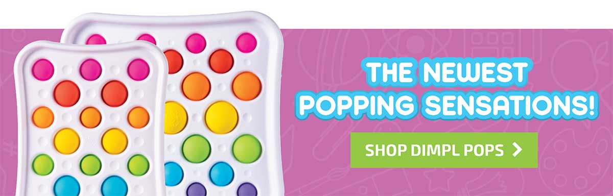 The Newest Popping Sensations! Dimpl Pops & Dimpl Pops Deluxe