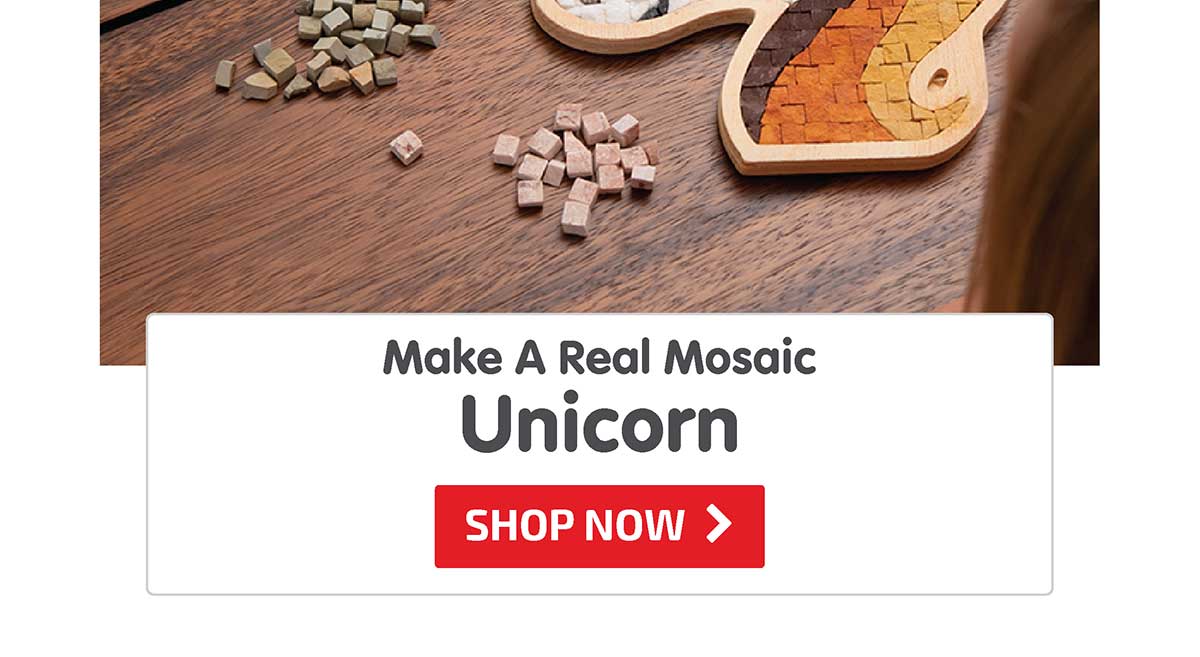 Make A Real Mosaic - Unicorn - Shop Now
