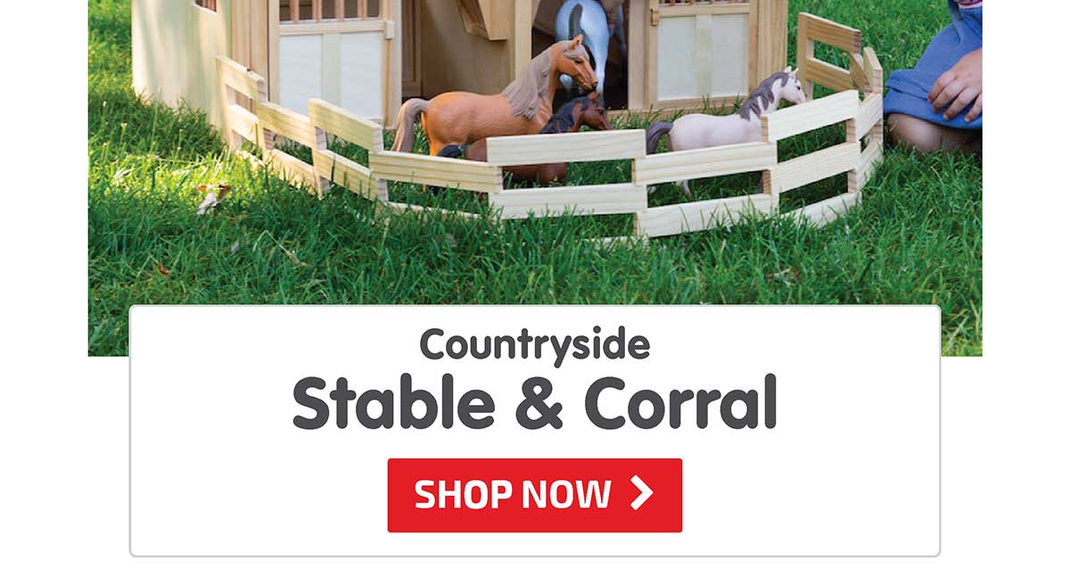 Countryside Stable & Corral - New! - Shop Now