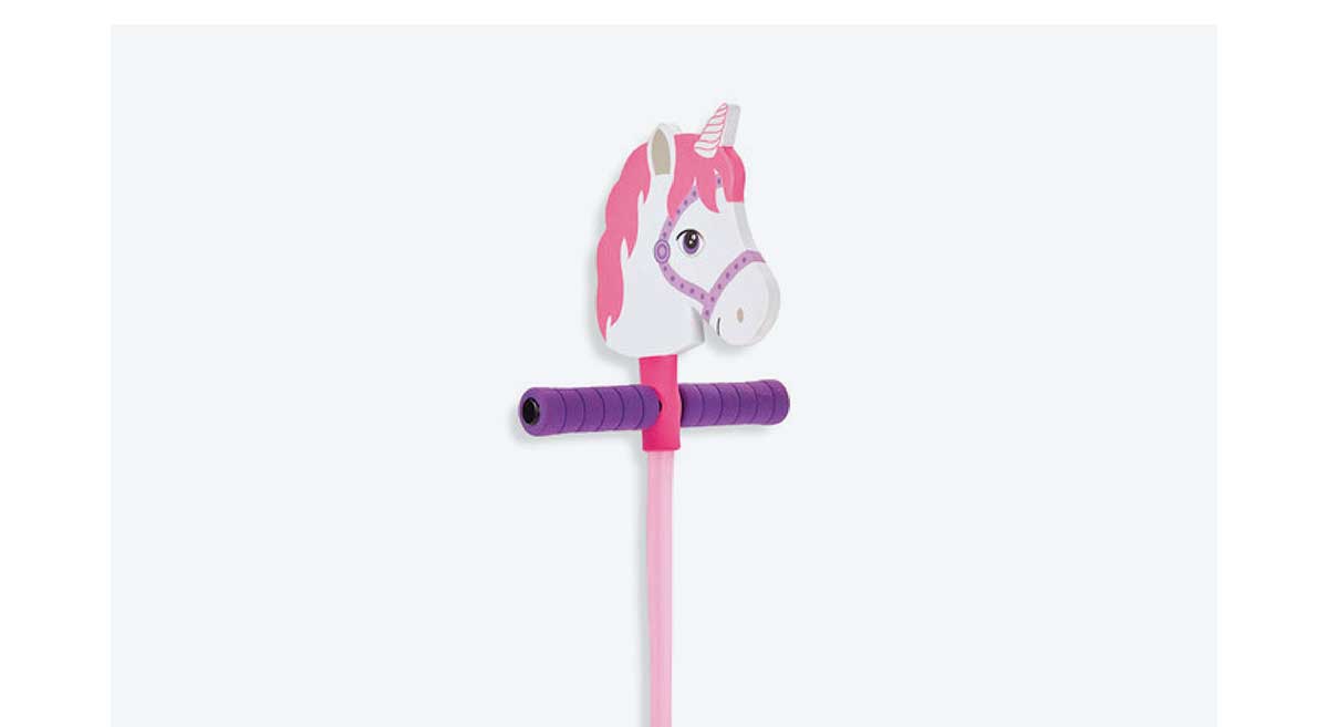Kidoozie Hop & Squeak Unicorn Pogo Jumper