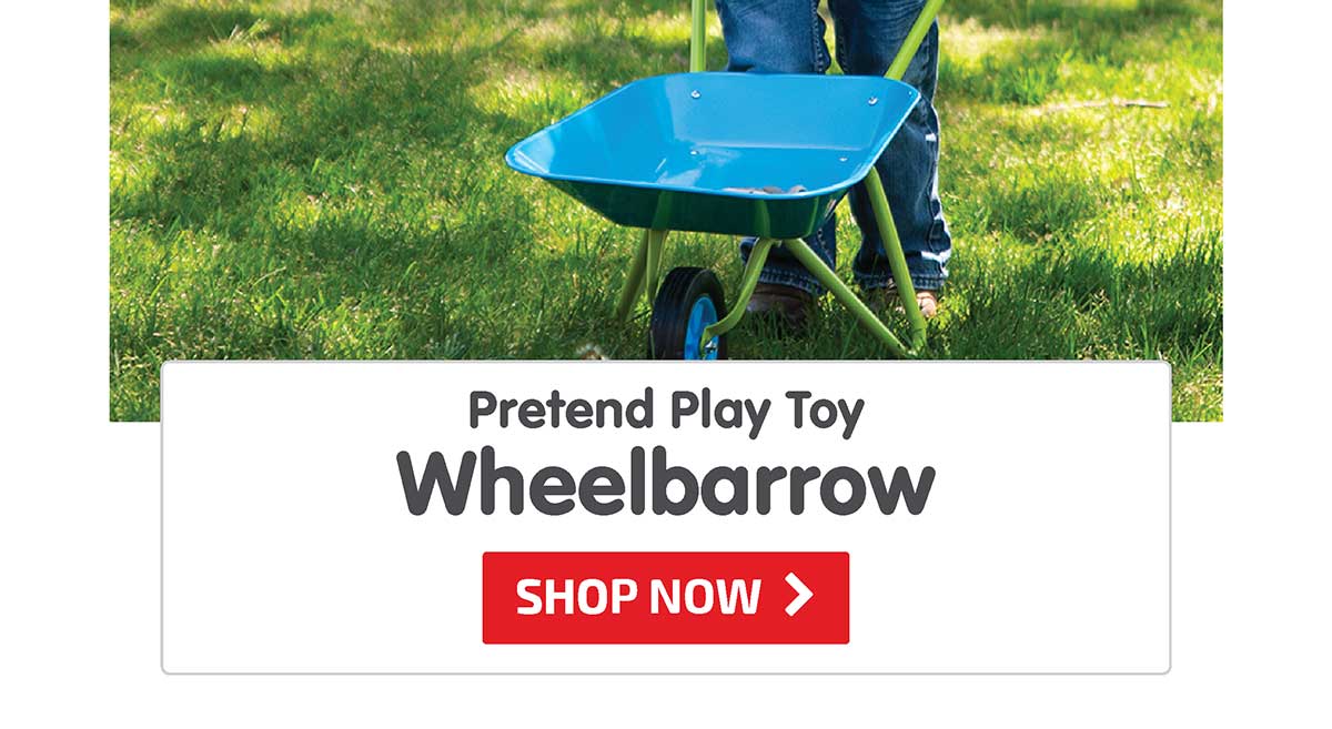 Wheelbarrow Pretend and Play Toy - Shop Now