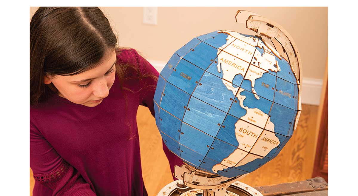 PuzzleGears: Globe