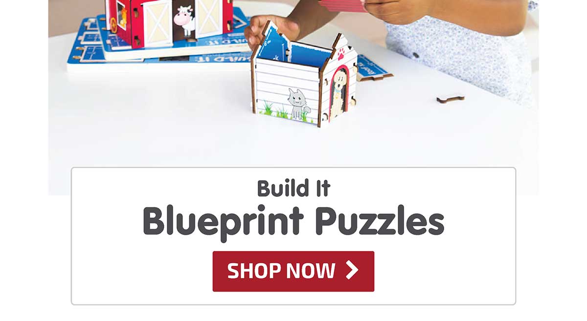 Build It Blueprint Puzzles - Shop Now