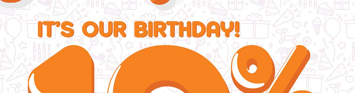 It's Our Birthday! 19% Off One Item! Use Code: AP-6867