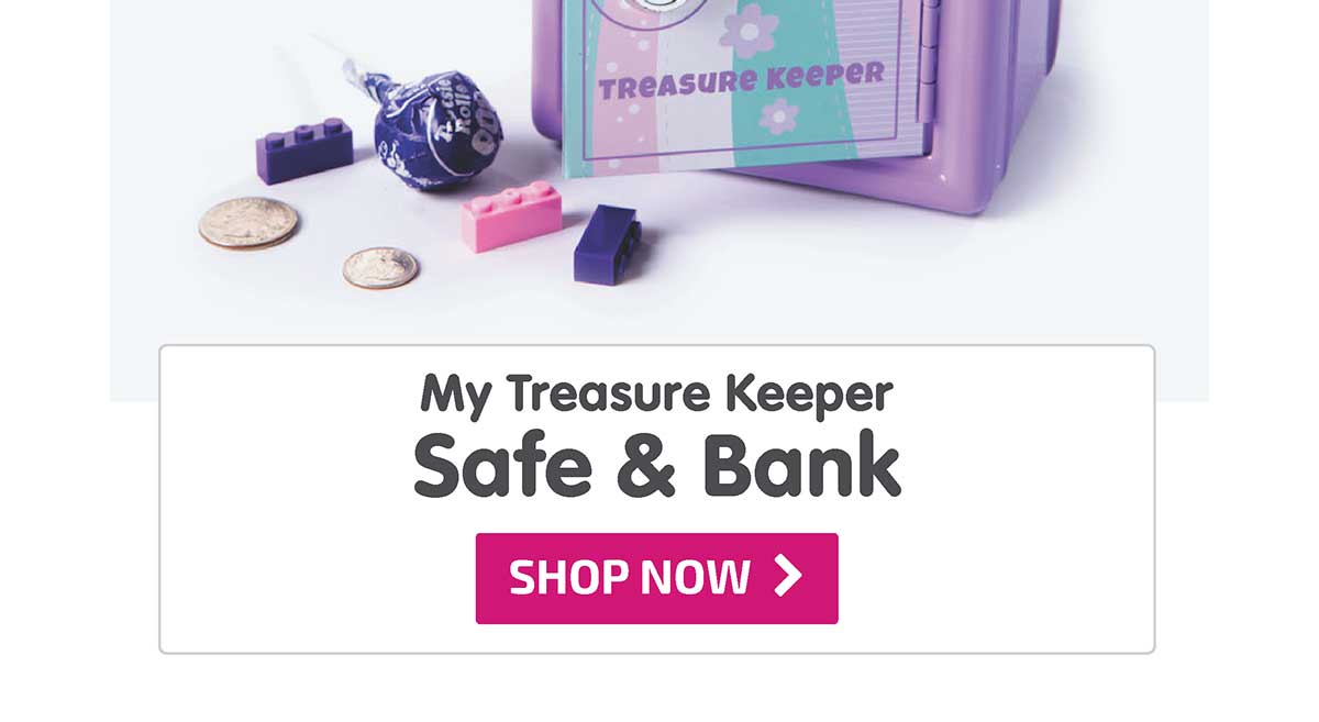 My Treasure Keeper Safe & Bank - Shop Now