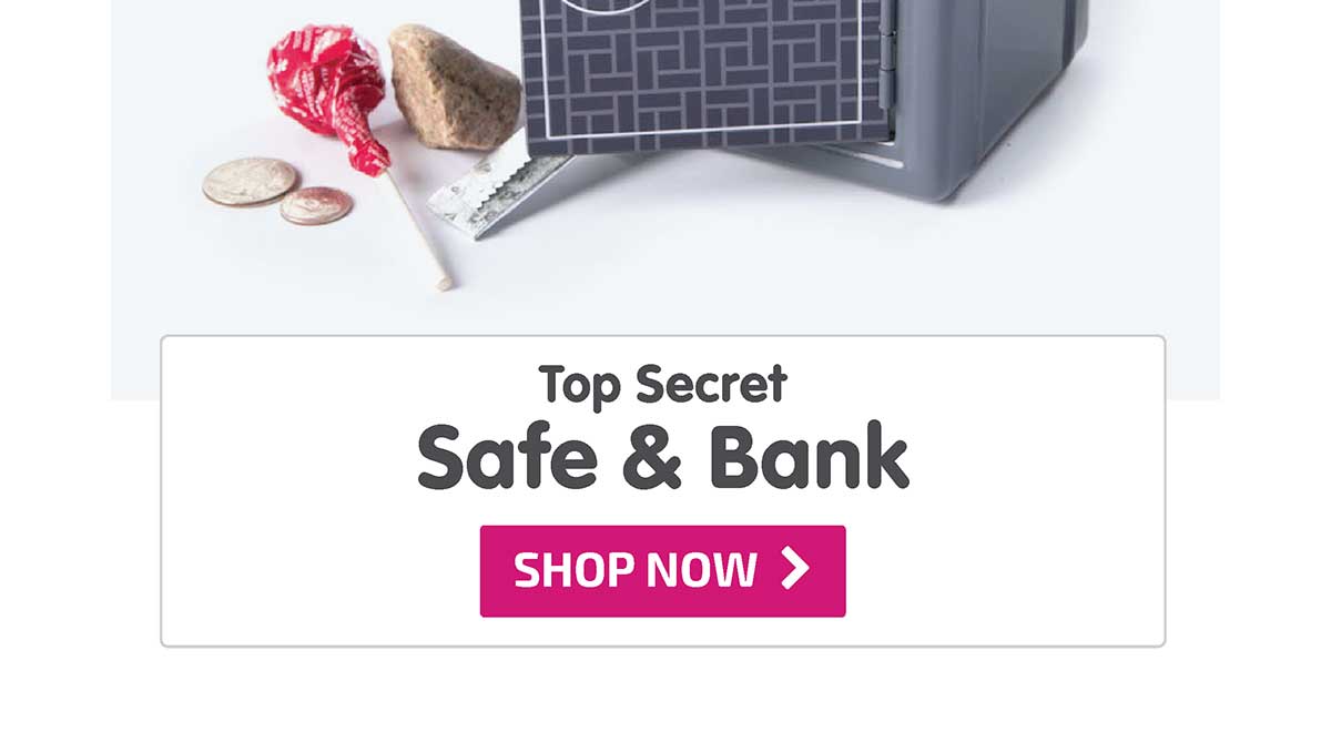 Top Secret Safe & Bank - Shop Now