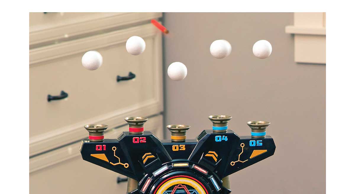 2 Player Electronic Arcade Hover Shot