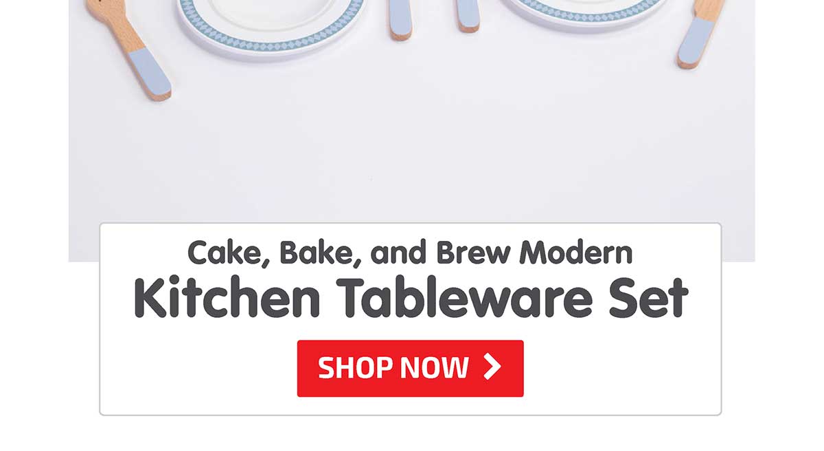 Cook, Bake, and Brew Modern Kitchen Tableware Set - Shop Now